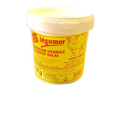 Bouillon granulé de boeuf Halal Légumor 10X1KG/4X2KG/1X5KG VERODAV SHOP