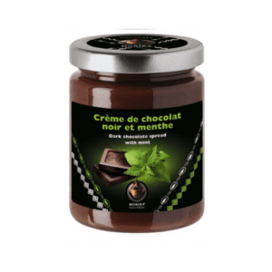 Pâte à tartiner chocolat noir et menthe