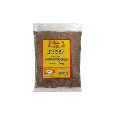 POIVRE NOIR MOULU 20x100G