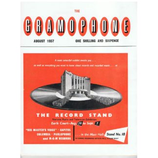 The Gramophone - August 1957