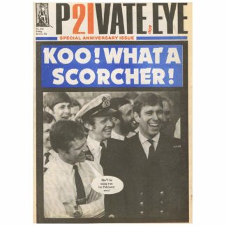 Private Eye magazine - 544 - 22nd October 1982