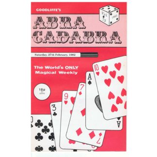 27th February 1982 - Goodliffe's Abracadabra