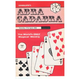 17th April 1982 - Goodliffe's Abracadabra