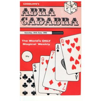 19th June 1982 - Goodliffe's Abracadabra