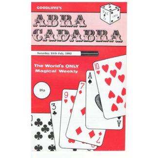 24th July 1982 - Goodliffe's Abracadabra