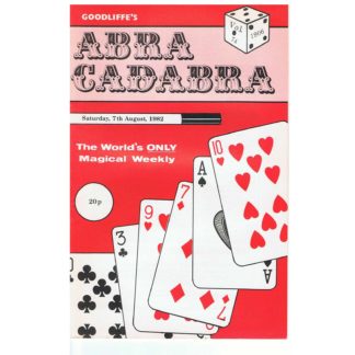 7th August 1982 - Goodliffe's Abracadabra