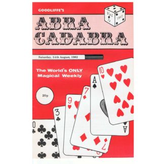 14th August 1982 - Goodliffe's Abracadabra