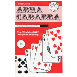 4th September 1982 - Goodliffe's Abracadabra