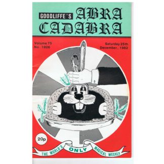 25th December 1982 - Goodliffe's Abracadabra
