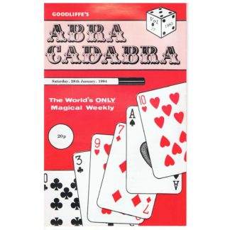28th January 1984 - Goodliffe's Abracadabra