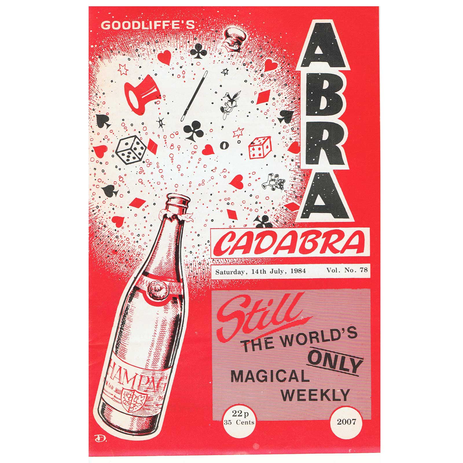 14th July 1984 - Goodliffe's Abracadabra
