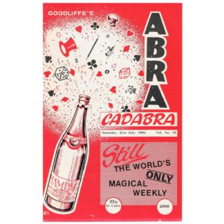 21st July 1984 - Goodliffe's Abracadabra