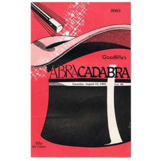 Goodliffe's Abracadabra - 10th August 1985 - issue 2063
