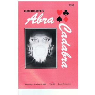 13th October 1990 - Goodliffe's Abracadabra