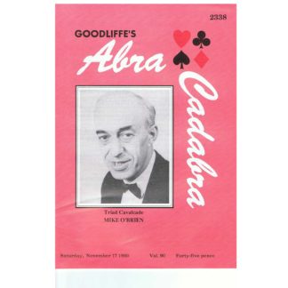 17th November 1990 - Goodliffe's Abracadabra