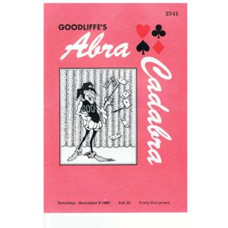 8th December 1990 - Goodliffe's Abracadabra