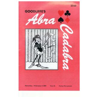 2nd February 1991 - Goodliffe's Abracadabra