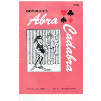 4th May 1991 - Goodliffe's Abracadabra