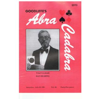20th July 1991 - Goodliffe's Abracadabra