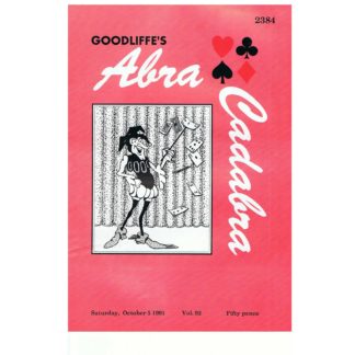 5th October 1991 - Goodliffe's Abracadabra