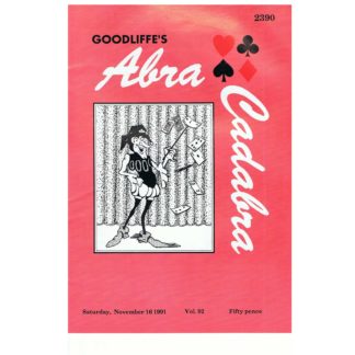 16th November 1991 - Goodliffe's Abracadabra