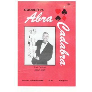 23rd November 1991 - Goodliffe's Abracadabra