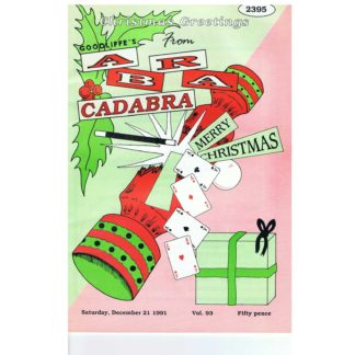 21st December 1991 - Goodliffe's Abracadabra