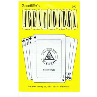 1st to 7th January 1994 - Goodliffe's Abracadabra