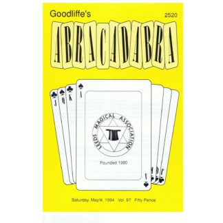 14th May 1994 - Goodliffe's Abracadabra