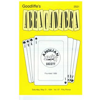 21st May 1994 - Goodliffe's Abracadabra
