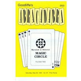 28th May 1994 - Goodliffe's Abracadabra