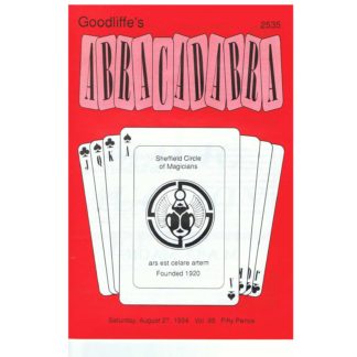 27th August 1994 - Goodliffe's Abracadabra