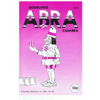 10th December 1994 - Goodliffe's Abracadabra