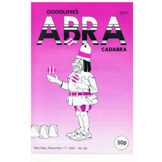 17th December 1994 - Goodliffe's Abracadabra