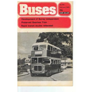 February 1975 - Buses magazine