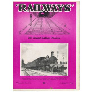 August 1949 – Railways