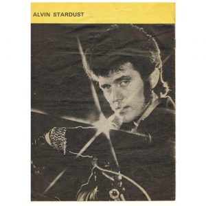 November 1975 - Words, Record Song Book - Alvin Stardust