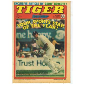 11th March 1978 - Tiger and Scorcher