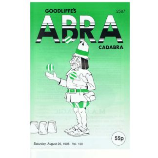 26th August 1995 – Goodliffe’s Abracadabra