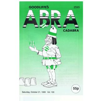 21st October 1995 – Goodliffe’s Abracadabra