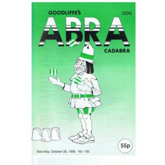 28th October 1995 – Goodliffe’s Abracadabra