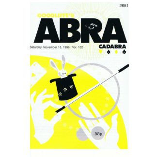 16th November 1996 – Goodliffe’s Abracadabra