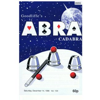 14th December 1996 – Goodliffe’s Abracadabra