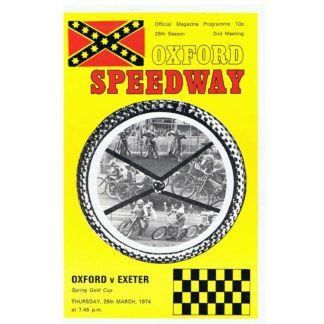 28th March 1974 – Oxford Speedway