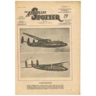6th September 1947 – Aeroplane Spotter