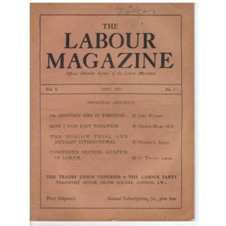 May 1931 – The Labour Magazine