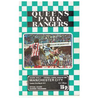 22nd March 1977 – Queens Park Rangers FC