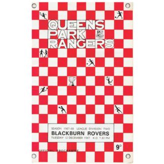 12th December 1967 – Queens Park Rangers FC