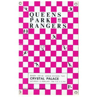 10th February 1968 – Queens Park Rangers FC