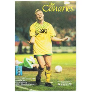 28th January 1990 β Norwich City FC